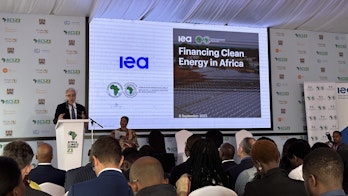 Dr Birol at the Africa Climate Summit in Nairobi