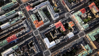 Aerial View Of Stockholm Sweden