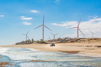 Photo Depicting A Wind Turbines Generators Farm Brazil Shutterstock 1644244696
