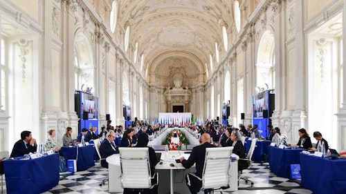 oil and gas industry data model G7 Ministerial in Turin