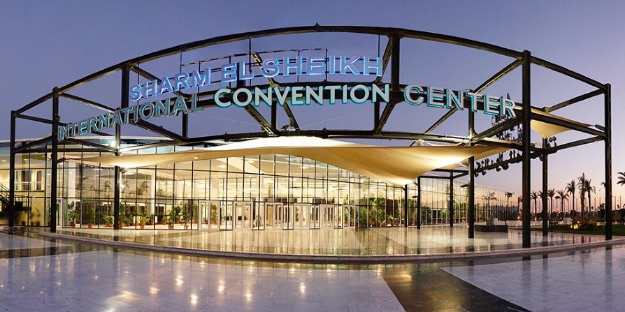 Sharm El-Sheikh summit venue in Egypt