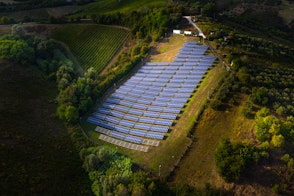 Solar PV farm
