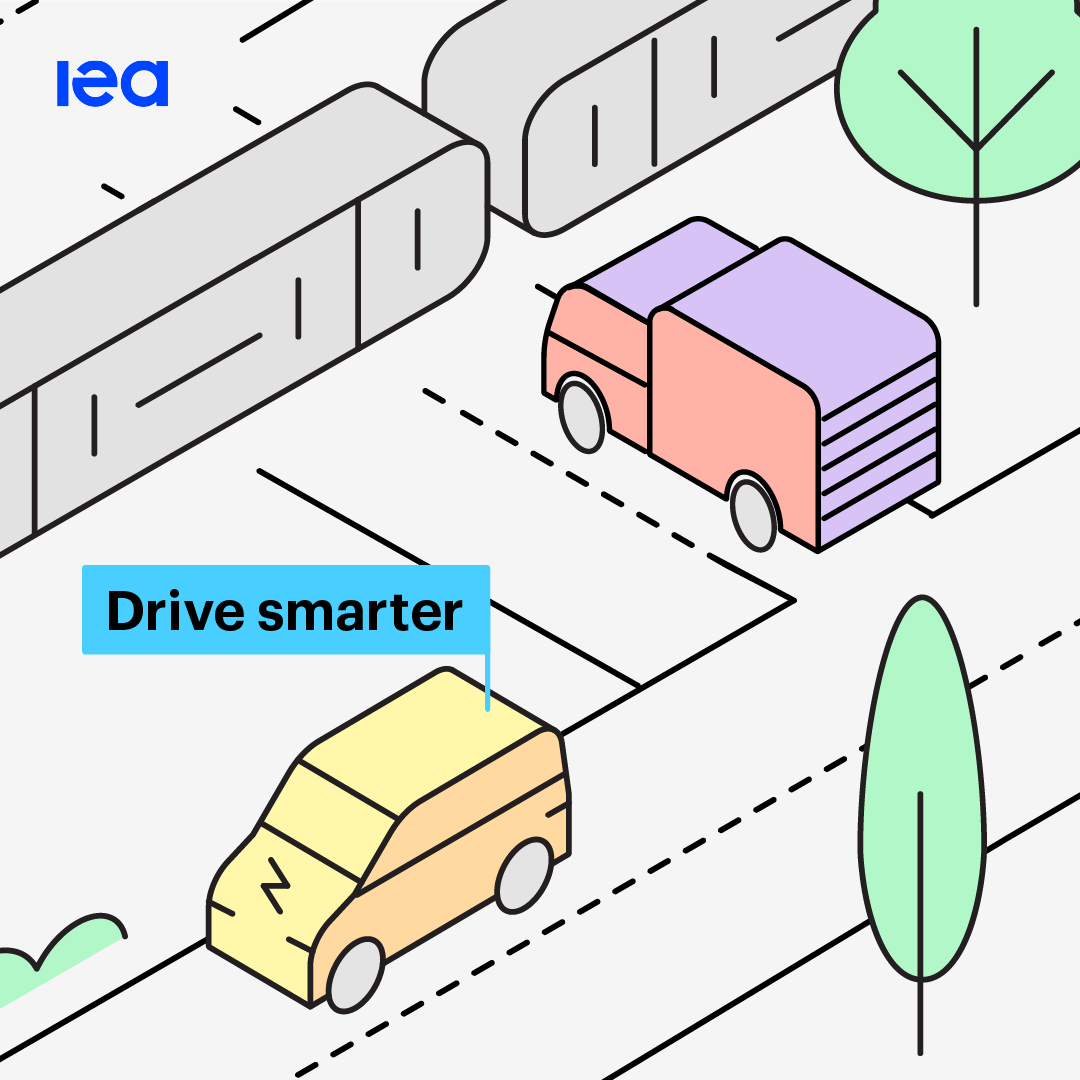 Energy Saving Tips Drive Smarter