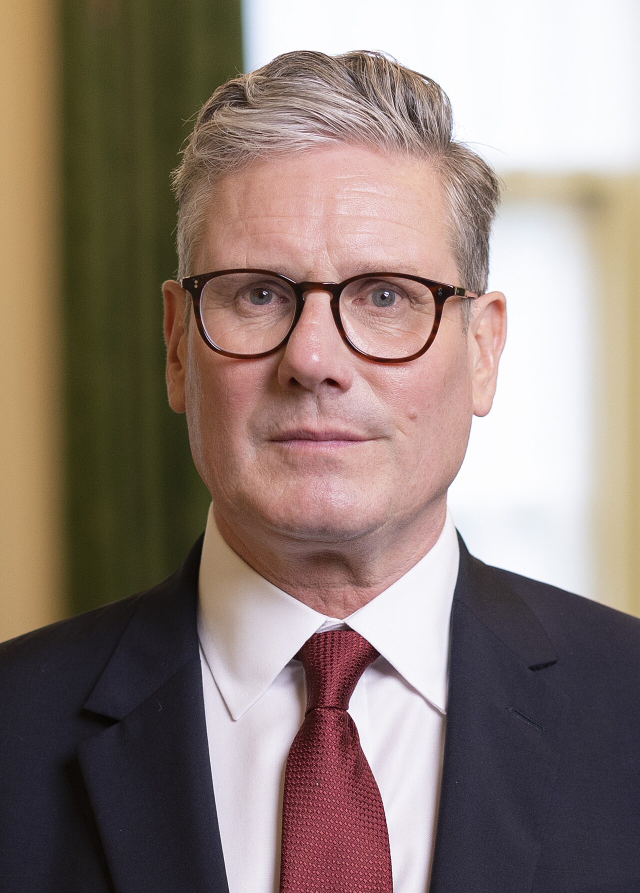 Prime Minister Keir Starmer Portrait Cropped