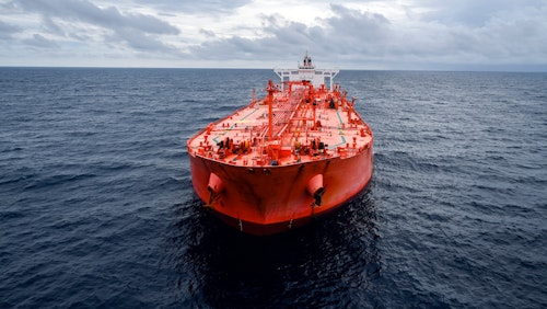 Cover of Oil 2023 - View Of Oil Tanker At The High Sea