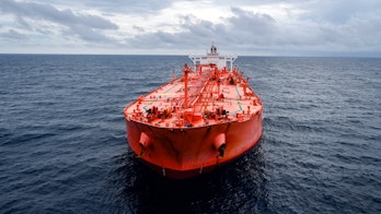 Cover of Oil 2023 - View Of Oil Tanker At The High Sea