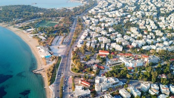 Aerial View Of Athene, Greece
