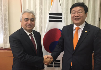 Executive Director On Official Visit To Republic Of Korea