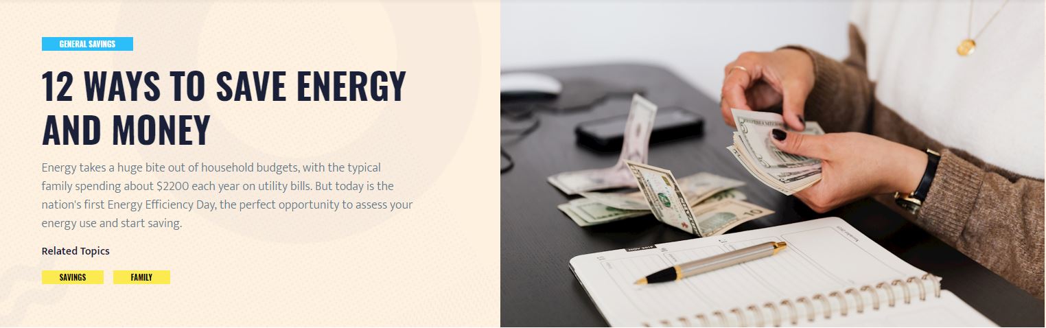 12 Ways To Save Energy And Money