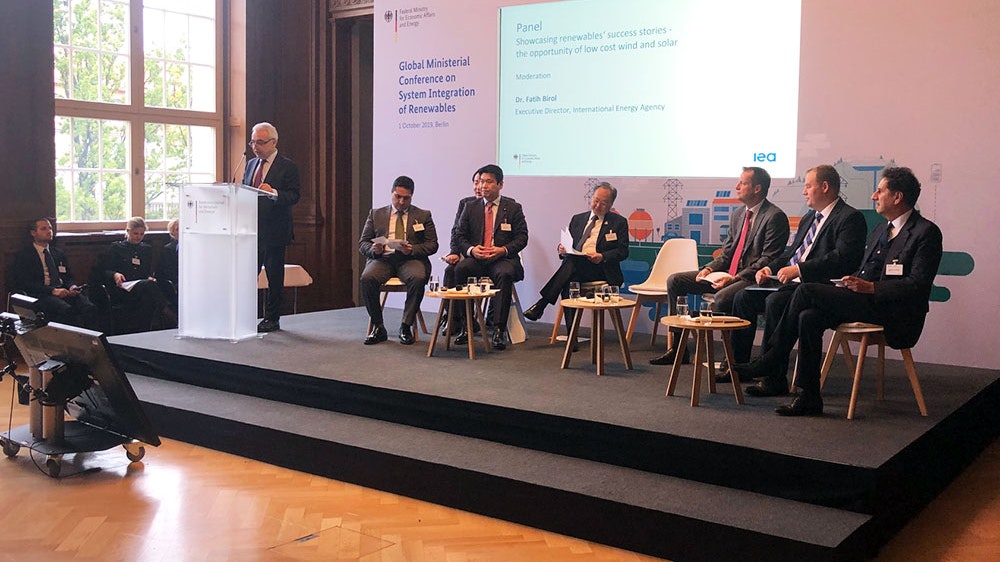 Global Ministerial Conference on System Integration of Renewables high-ranking officials