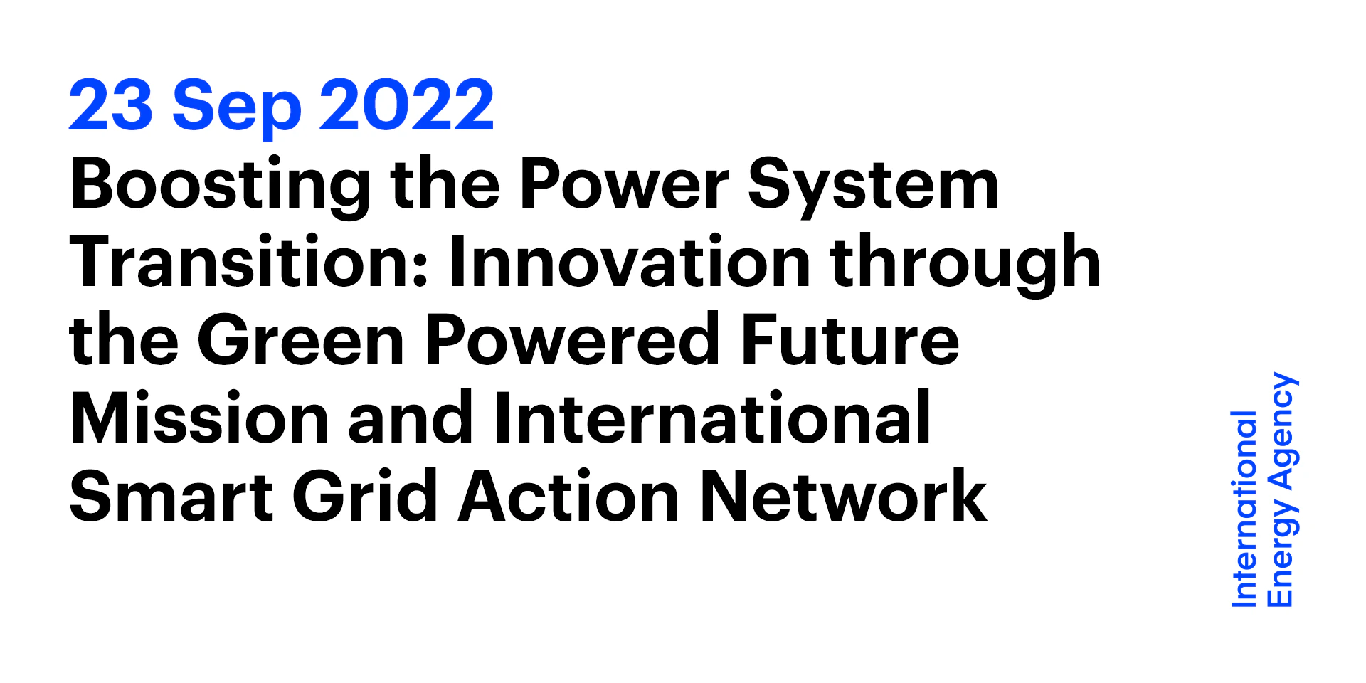 Boosting the Power System Transition: Innovation through GPFM and ISGAN ...