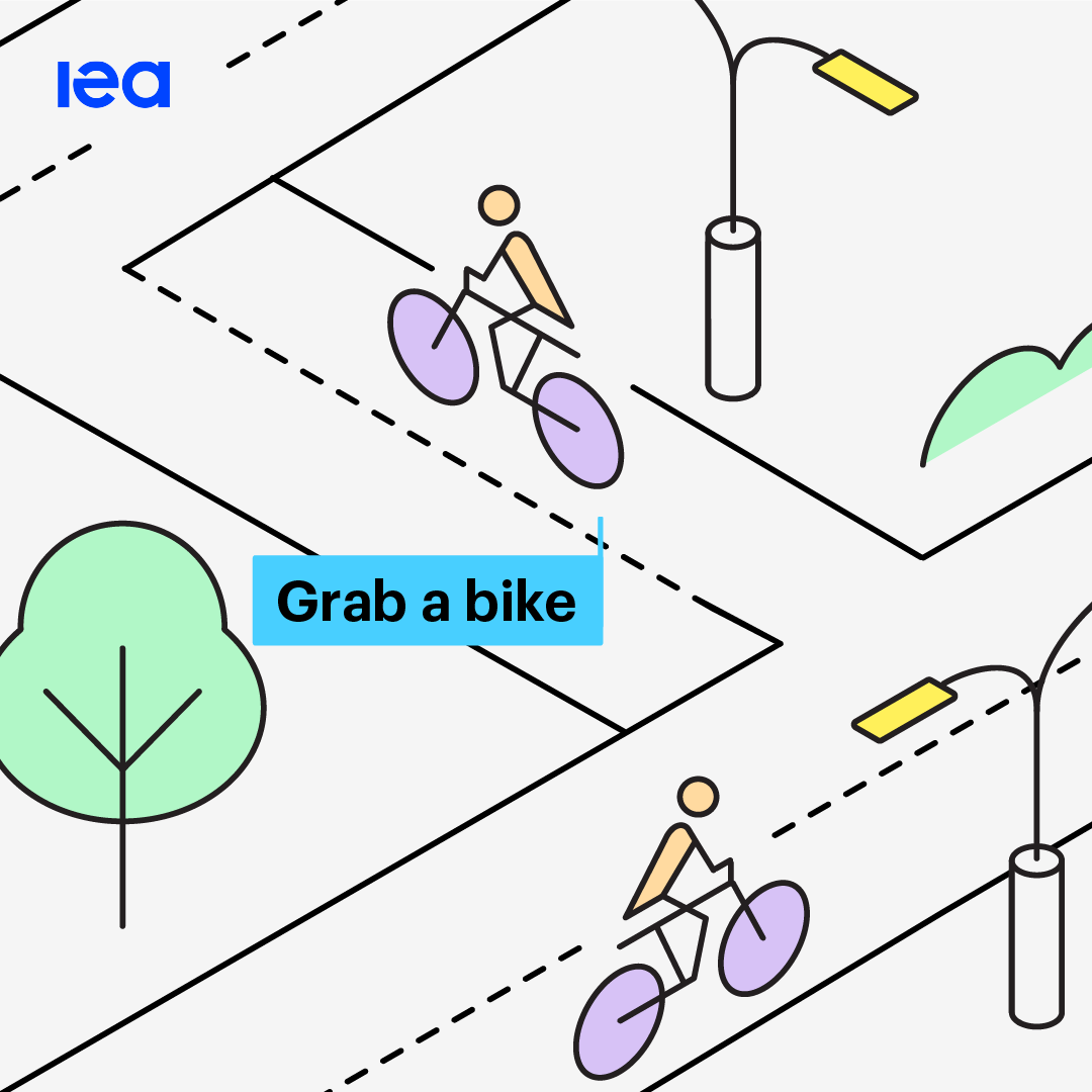 Energy Saving Tips Grab A Bike