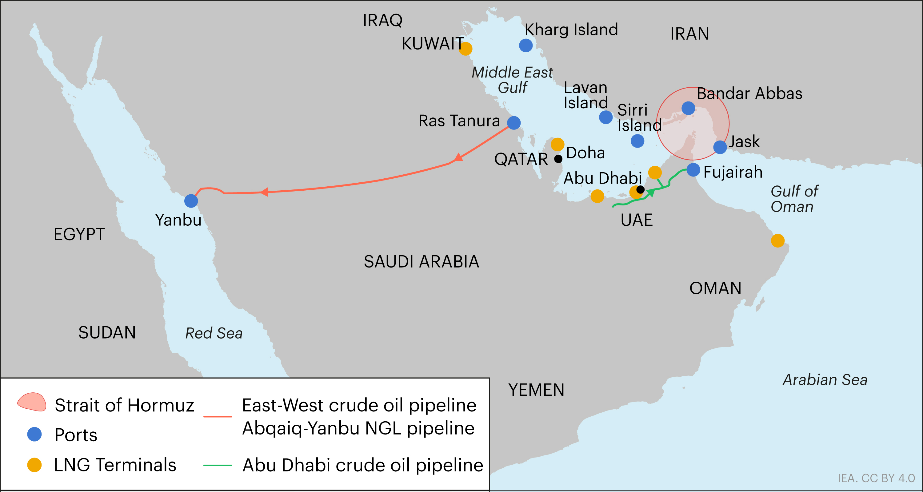Hormuz Alternative routes 2026 web