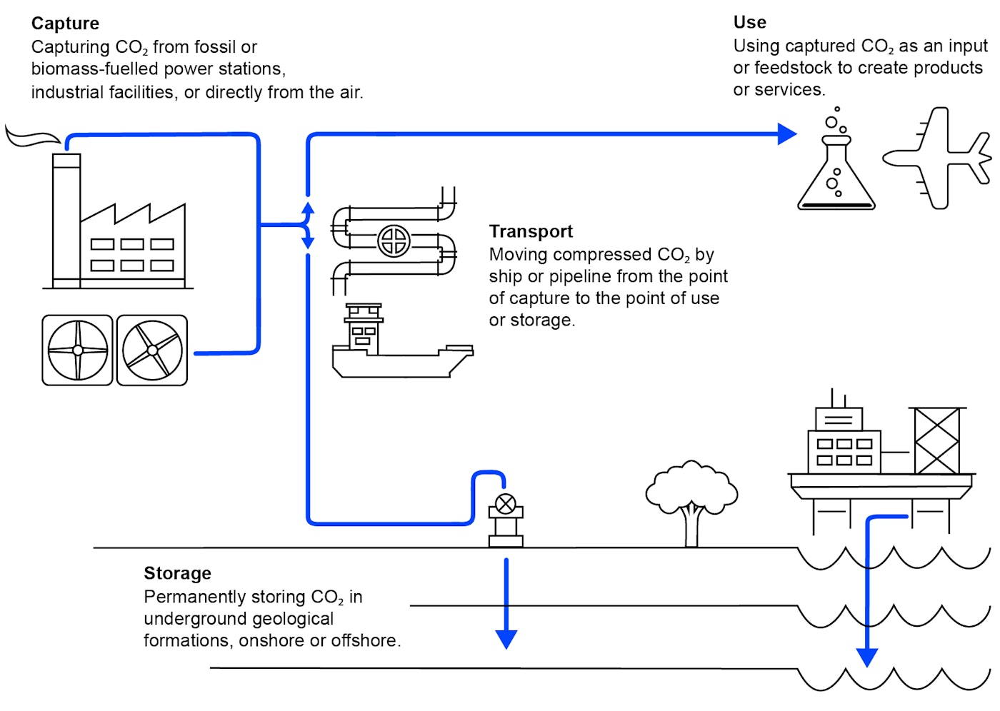 Schematic Overview Of Ccus