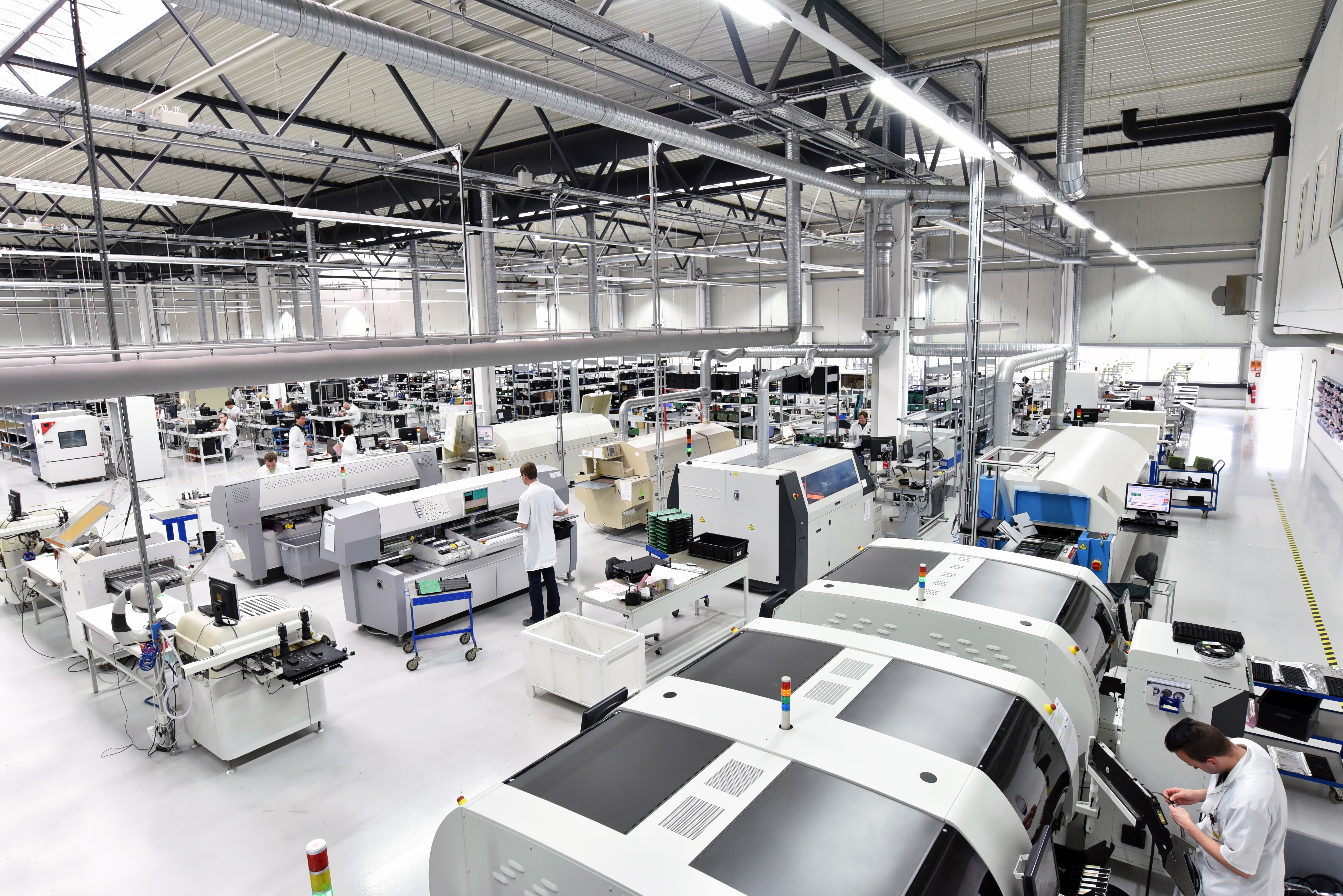 Modern Industrial Plant For Production Of Electronic Components Shutterstock 1860534865
