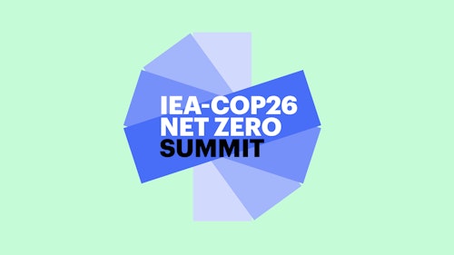 IEA-Cop26 Net Zero Summit