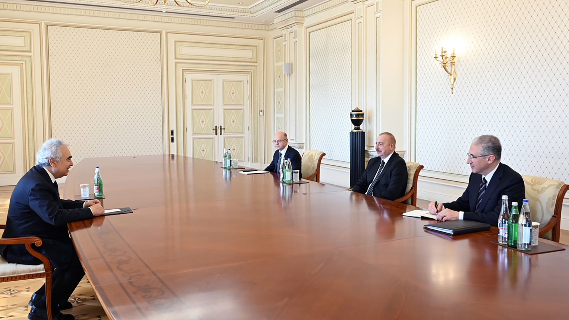 Fatih Birol In Baku