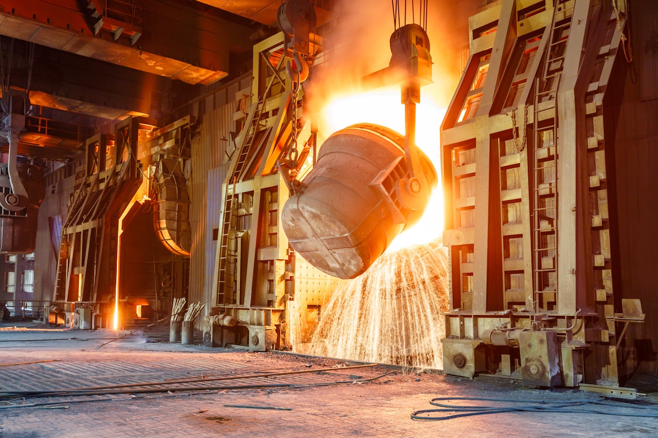 Photo Of Blast Furnace Smelting Liquid Steel In Stell Mills Shutterstock 683130262