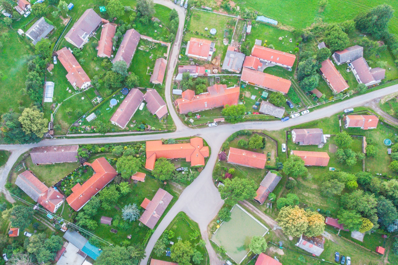 Aerial View Czech Republic