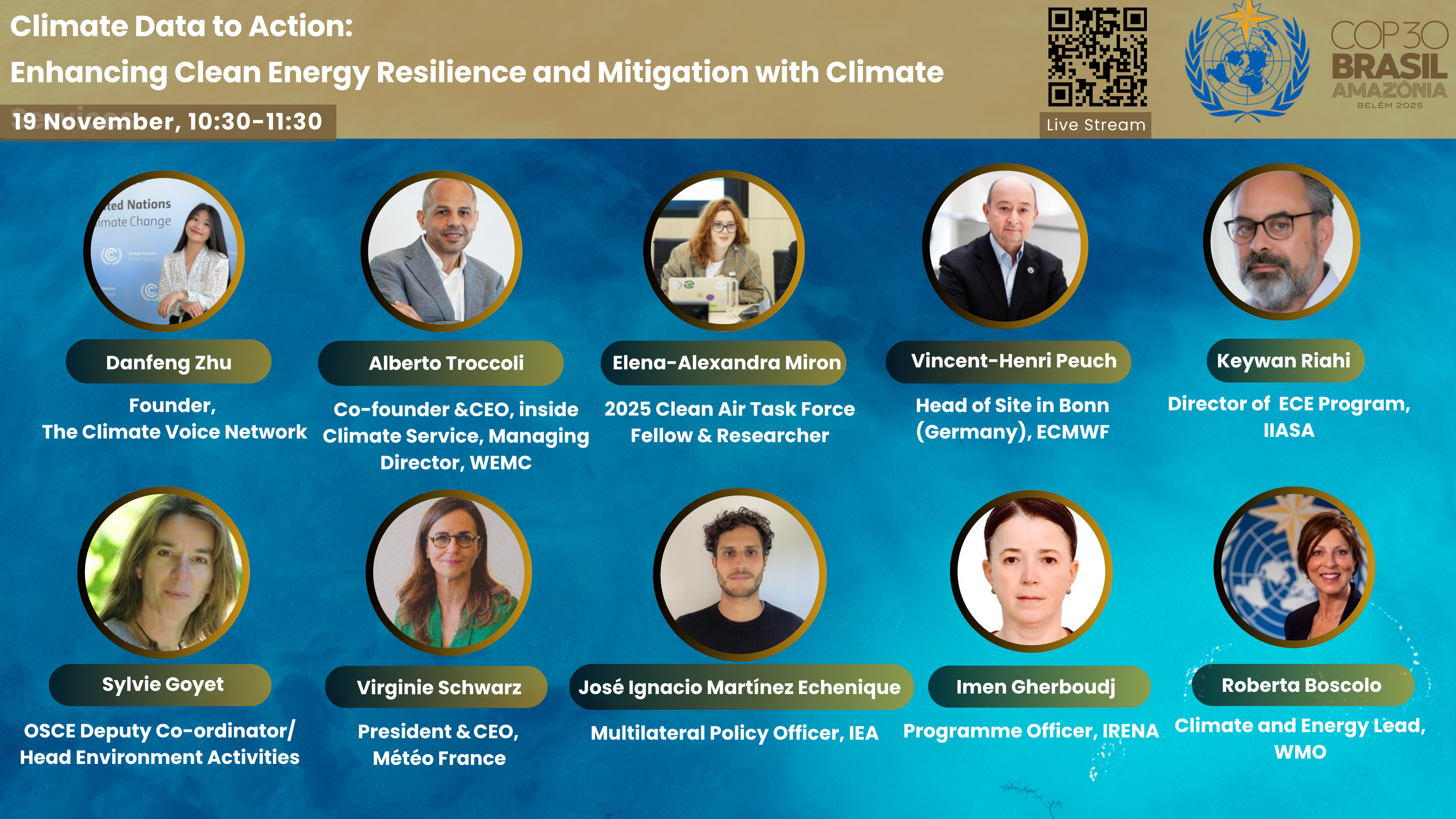 COP30 Climate Data to Action